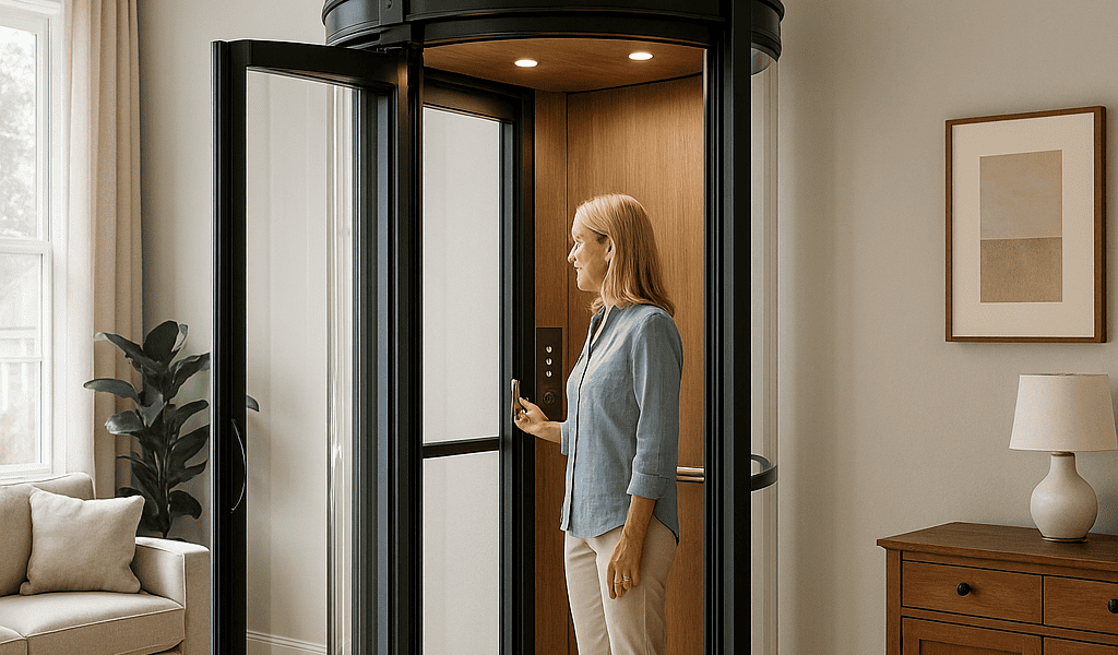 Elevadores residenciales con confort