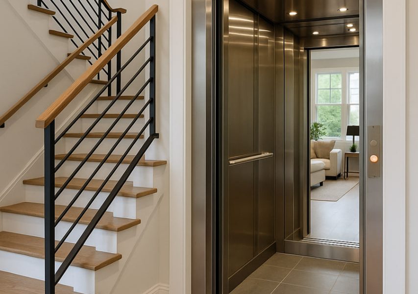 elevador residencial en casas de varios niveles