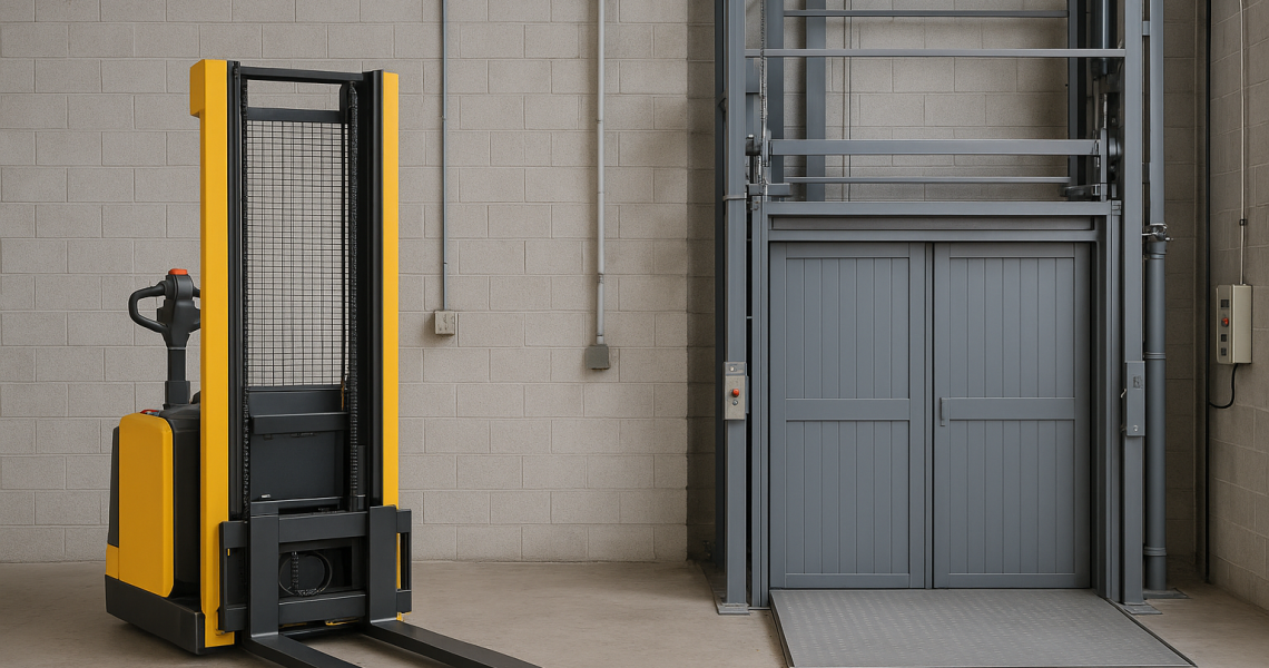 Elevadores montacargas eléctricos vs hidráulicos