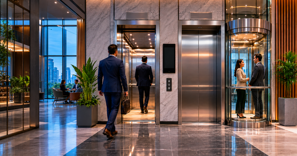 Mejores opciones de elevadores en México para oficinas modernas