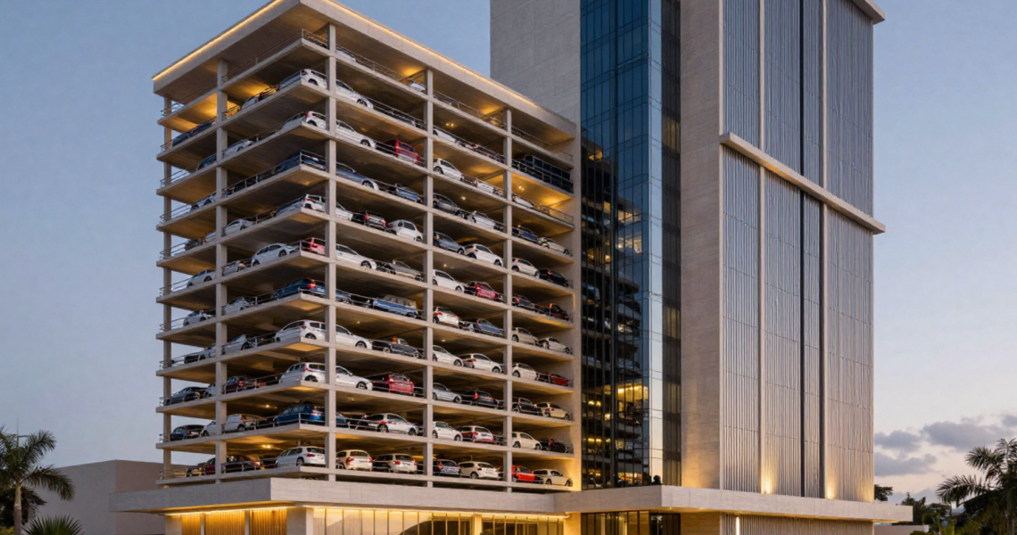 Mejores opciones de elevadores comerciales en México para hoteles con estacionamiento vertical