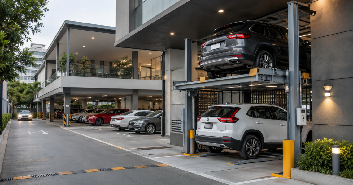 Qué tipo elegir en elevadores comerciales en México según el uso del estacionamiento