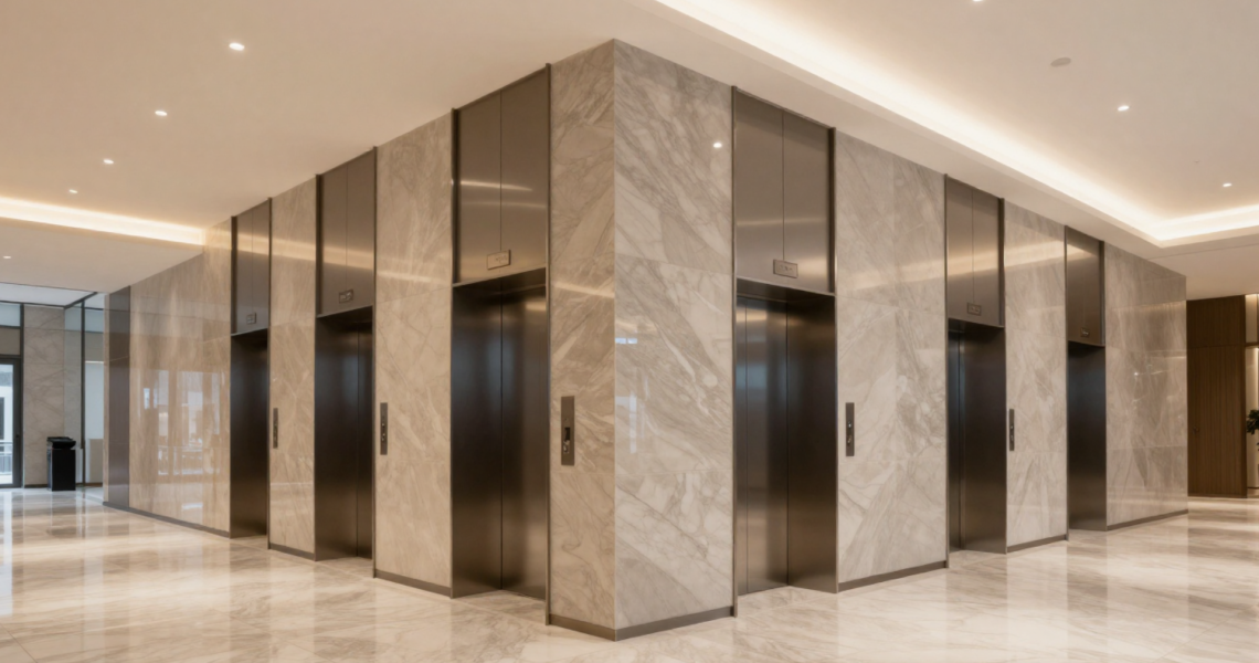 Sistemas de elevadores en México para edificios nuevos con acceso vertical moderno