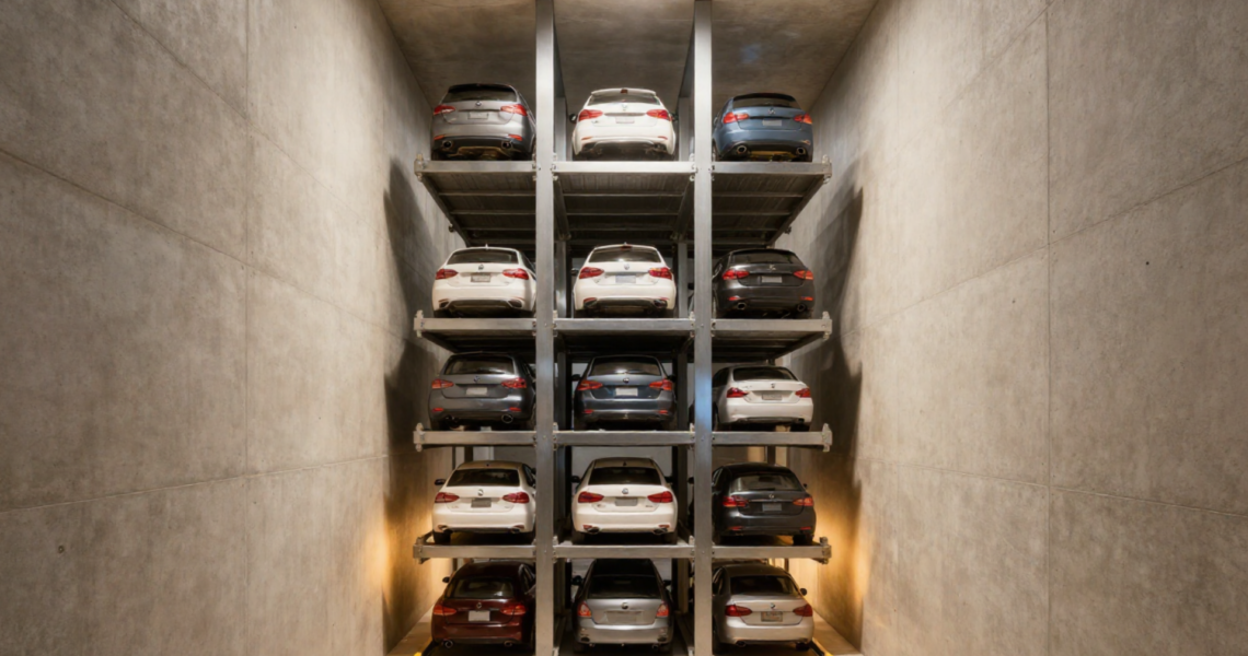 Cómo elegir estacionamiento vertical en México para edificios con espacio limitado