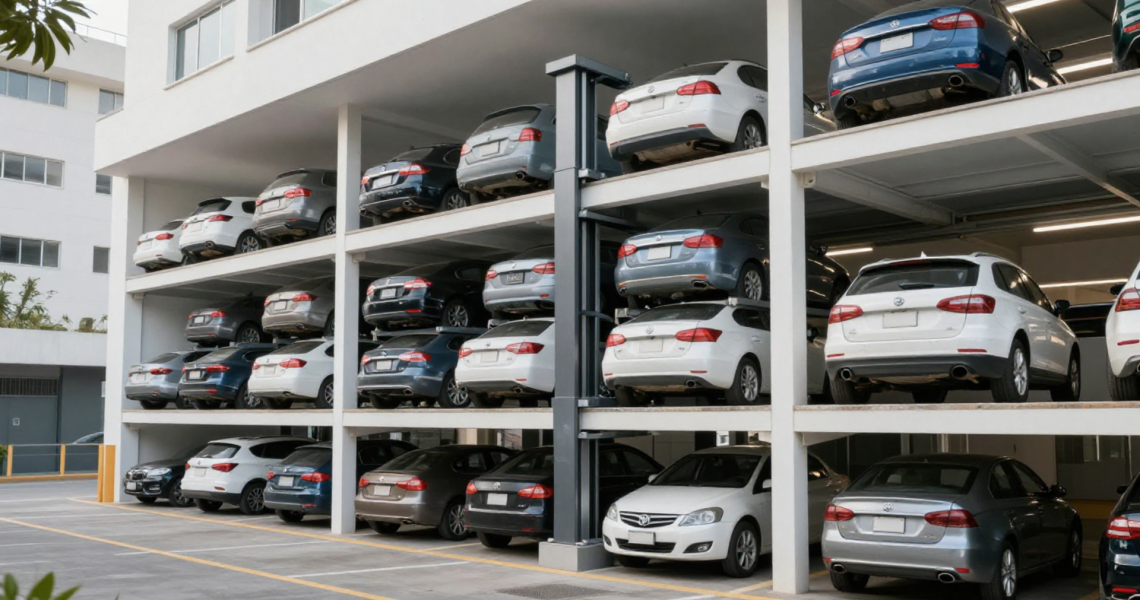 Mejores opciones de estacionamiento vertical en México para autos