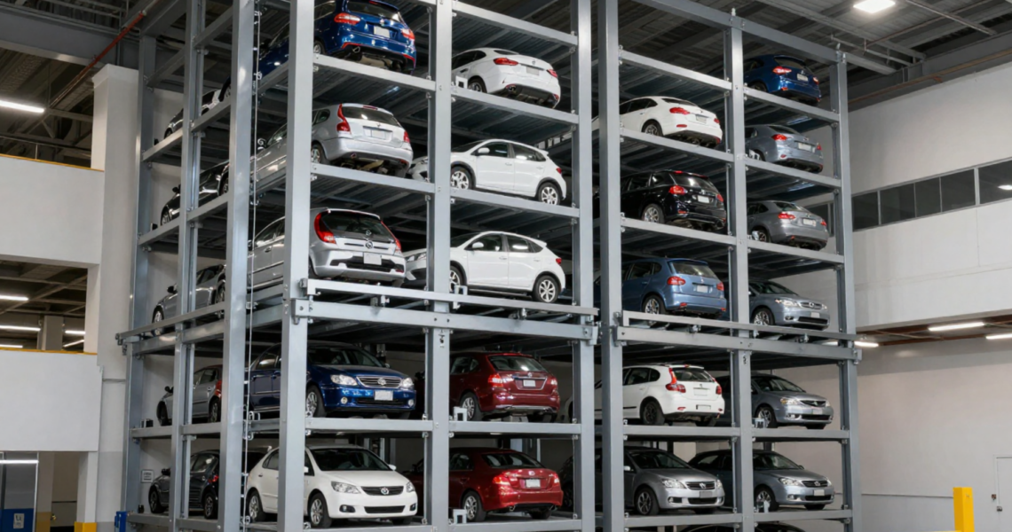 Sistemas de estacionamiento vertical en México para ganar espacios
