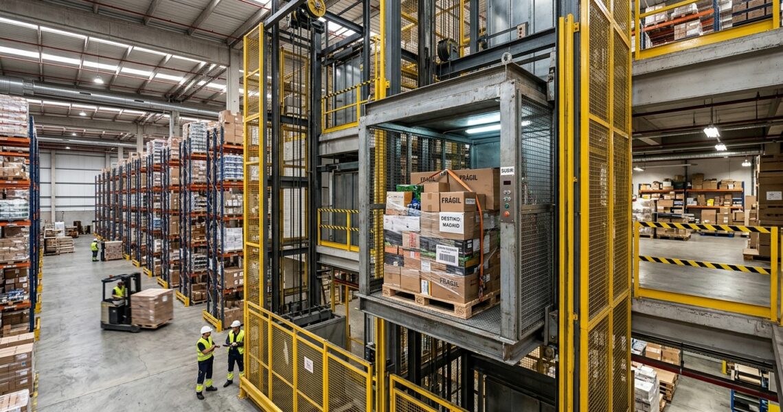 Criterios para seleccionar elevadores montacargas en México cuál conviene para almacenes e industria.
